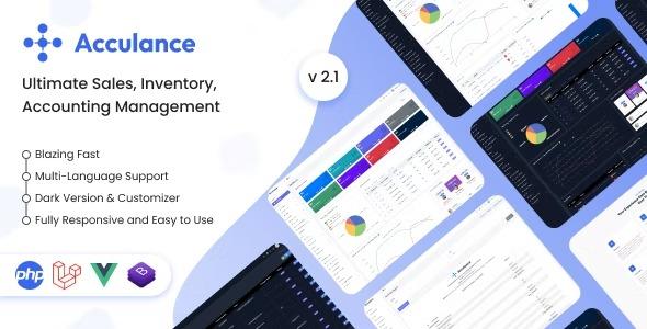 free download Acculance - Ultimate Sales, Inventory, Accounting Management System nulled