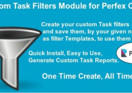 free download Custom Task Filters Module for Perfex CRM nulled