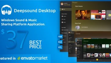 free download DeepSound Desktop - A Windows Sound & Music Sharing Platform Application nulled