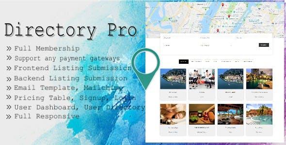 free download DirectoryPRO - WordPress Directory Theme nulled