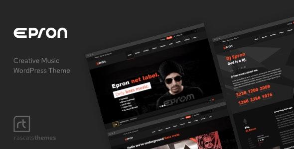 free download Epron - Music Theme for WordPress nulled