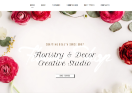 free download Flower Shop - Decoration Store and Floristic WordPress Theme nulled