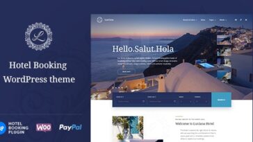 free download Luviana Hotel Booking WordPress Theme nulled