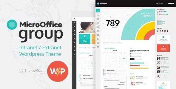 free download Micro Office Extranet & Intranet WordPress Theme nulled