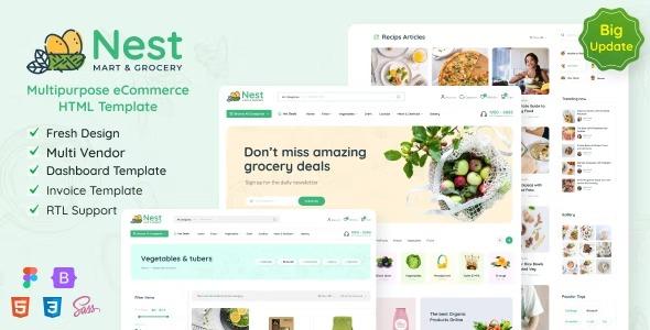 free download Nest - Multipurpose eCommerce Shopify Theme nulled