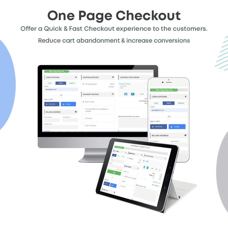 free download One Page Checkout, Social Login & Mailchimp nulled