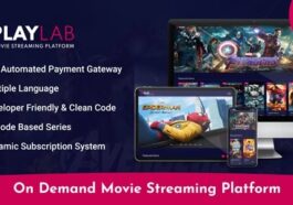 free download PlayLab - On Demand Movie Streaming Platform nulled