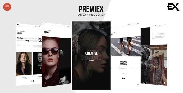 free download Premiex - One Page Portfolio WordPress Theme nulled