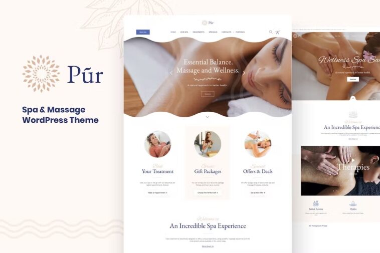 free download Pur – Wellness & Spa WordPress Theme nulled