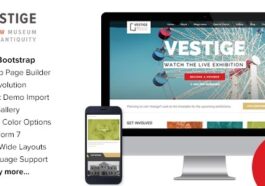 free download Vestige - Museum Responsive WordPress Theme nulled