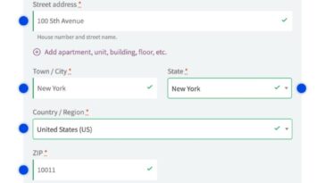 Address Field Autocomplete For WooCommerce Nulled