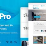 AirPro Heating and Air conditioning WordPress Theme for Maintenance Services Nulled Free Download