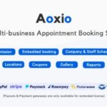 Aoxio script for booking multi-business SaaS services Nulled Free Download