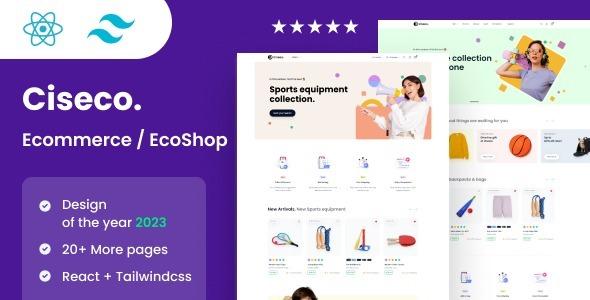 Ciseco – Shop & eCommerce React Template Nulled