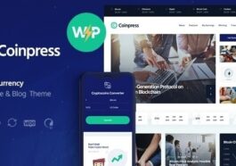 Coinpress Theme ICO Cryptocurrency Magazine & Blog WordPress Theme Nulled Free Download