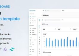 D-Board – Next.js Admin Template Nulled