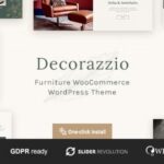 Decorazzio Interior Design and Furniture Store WordPress Theme Nulled