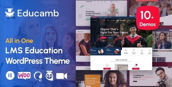 Educamb Education WordPress Theme Nulled Free Download