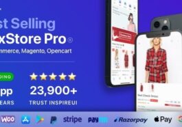 Fluxstore Pro Flutter Ecommerce Full App for Magento, Opencart, and Woocommerce Nulled Free Download