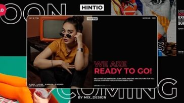 Hintio Coming Soon & Landing Page Template Nulled