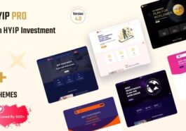 HyipPro A Modern HYIP Investmet Platform Nulled Free Download