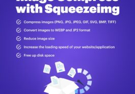 Image Compress with Squeezeimg + Convert to webp, jp2 Nulled