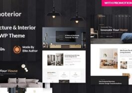 Inoterior – Architecture & Interior Designer WordPress Theme Nulled