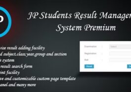 JP Students Result Management System Premium Nulled