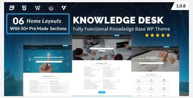 Knowledgedesk Knowledge Base WordPress Theme Nulled