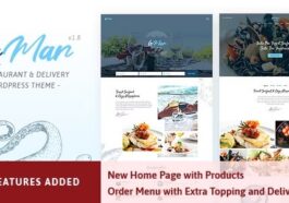 LeMar – Seafood Restaurant WordPress Theme Nulled