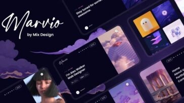 Marvio – Coming Soon & Portfolio Template Nulled