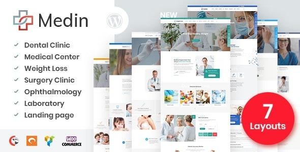 Medin Medical Center WordPress Theme Nulled Free Download