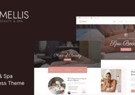 Mellis – Beauty & Spa WordPress Theme Nulled