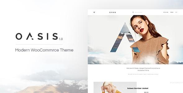 Oasis – Modern WooCommerce Theme Nulled