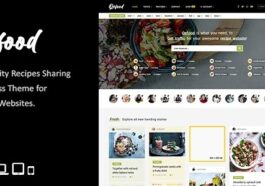 Qefood Community Sharing WordPress Theme Nulled