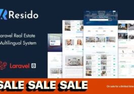 Resido Laravel Real Estate Multilingual System Nulled Free Download