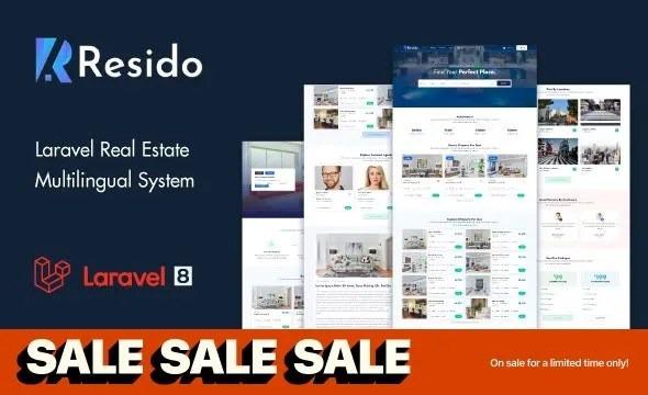Resido Laravel Real Estate Multilingual System Nulled Free Download