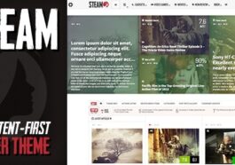 Steam Responsive Retina Review Magazine Theme Nulled