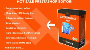SuperTinyMCE PRO Professional HTML content editor Nulled