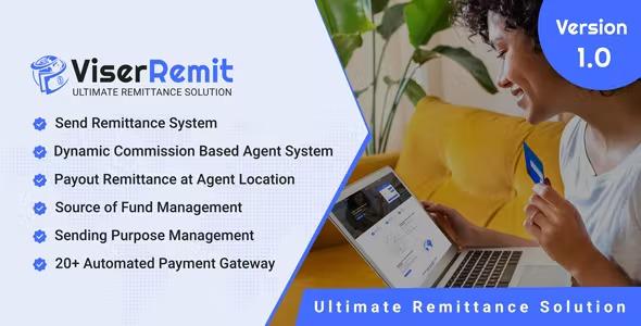 ViserRemit – Ultimate Remittance Solution Nulled