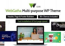 WebGatha Multi-purpose WordPress Theme Nulled