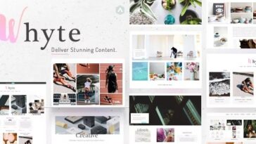Whyte Creative WP Theme Nulled