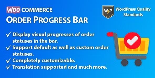 WooCommerce Order Progress Bar Order Tracking Nulled