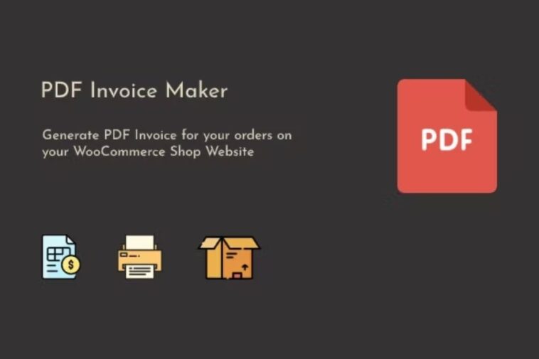 WooCommerce PDF Invoice Maker Nulled