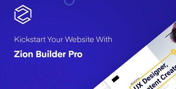 ZionBuilder Pro Fast WordPress Page Builder Nulled Free Download
