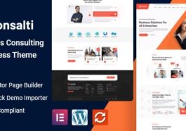 free download Consalti - Consultancy & Business WordPress Theme nulled