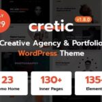 free download Cretic - Creative Agency WordPress Theme nulled