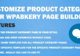 free download Customize Product Category for WPBakery Page Builder nulled