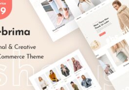 free download Ebrima - Minimal & Creative WooCommerce WP Theme nulled