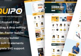 free download Equipo - Parts And Tools WordPress WooCommerce Theme nulled